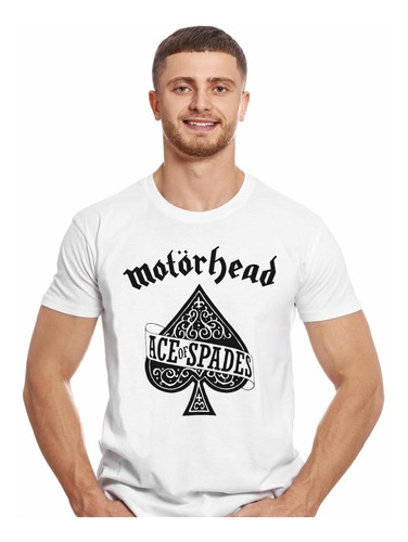 Polera Motorhead The Ace Of Spades Metal Impresión Directa