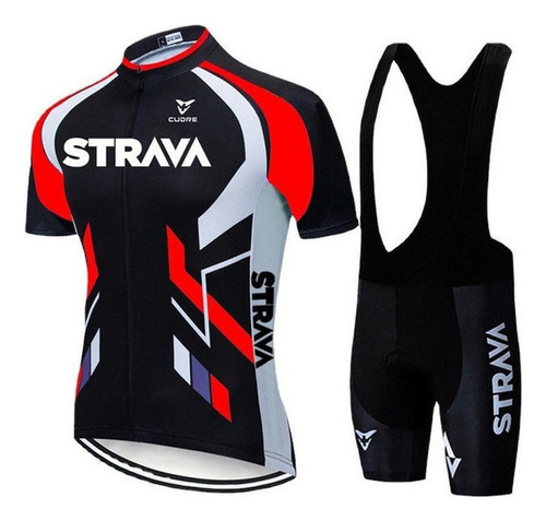 Traje De Ciclismo Strava Triatlón Para Hombre