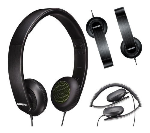 Auriculares Shure Srh144 Portatil Mp3 Dj Vincha Plegable