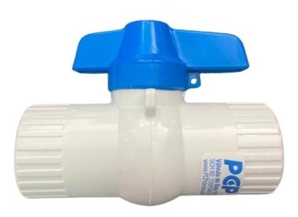 Llave De Bola Pvc Marca Pcp 1/2 Pulgada C/rosca