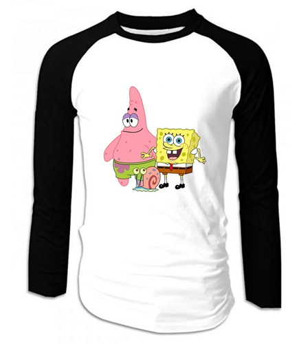 Camiseta Manga Larga Bob Esponja