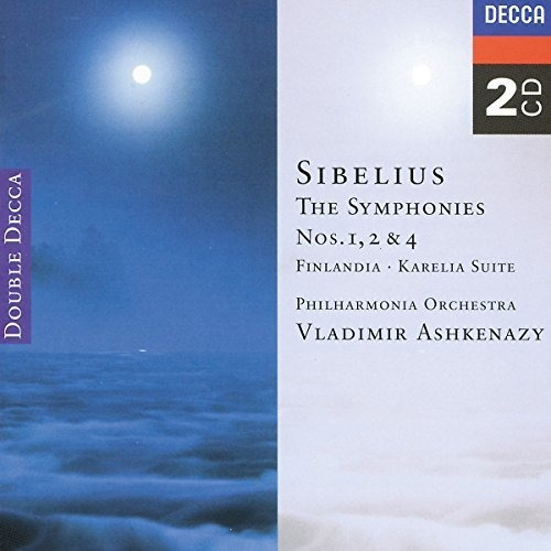 Cd Sibelius The Symphonies Nos. 1, 2 And 4 - Jean Sibelius