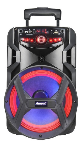 Caixa De Som Amplificada Bluetooth Aca 250 Groove 250w Amvox