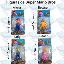 Comprar Juguete Figuras Mario Bros \u002F Peach \u002F Bowser \u002F Luigi 