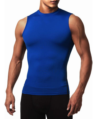 Sports Lycra Compression Chaleco Running Gym For Hombres .