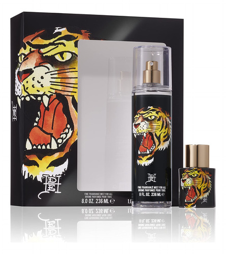 Conjunto De Perfumes Ed Hardy Tiger Ink Eau De Parfum, 2 Peç