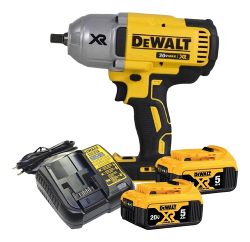 Chave De Impacto 2 Baterias 20v 5ah Dewalt Dcf899 Bivolt