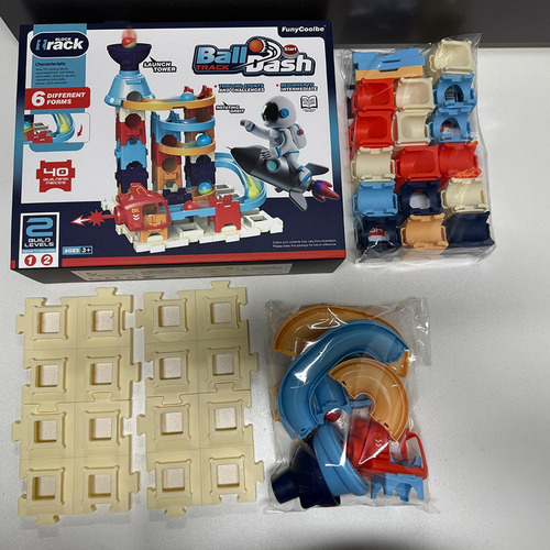 Juego De Bloques De Construcción De Pista De Estilo C
