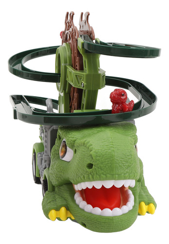 Juego De Juguetes Para Pista De Dinosaurios, Coches De Carre