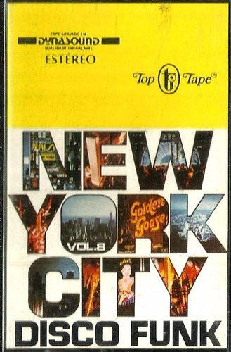 Fita K7  New York City Disco Funk Vol. 8  (top Tape)