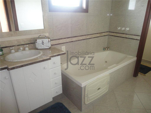 Casa Residencial Para Venda E Locação, Condominio Estancia Paraiso, Campinas - Ca0404