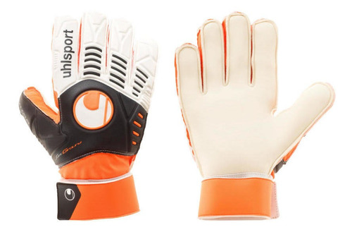 Imagen 2 de 3 de Guante Arquero Uhlsport Ergonomic Soft Training Naranjo
