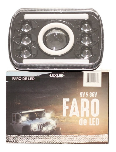 Faro Led 28w 15 Led 4 Func Alta Baja Posicion Baliza Premium