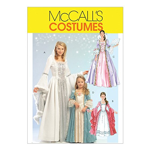 Mccalls  Patron Costura Para Disfraz 5731 Señora Tallas:
