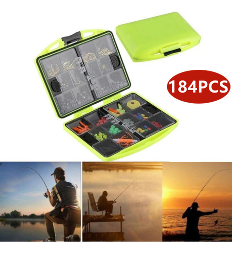 Conjunto De Ferramentas De Pesca Marítima De 184 Unidades, C