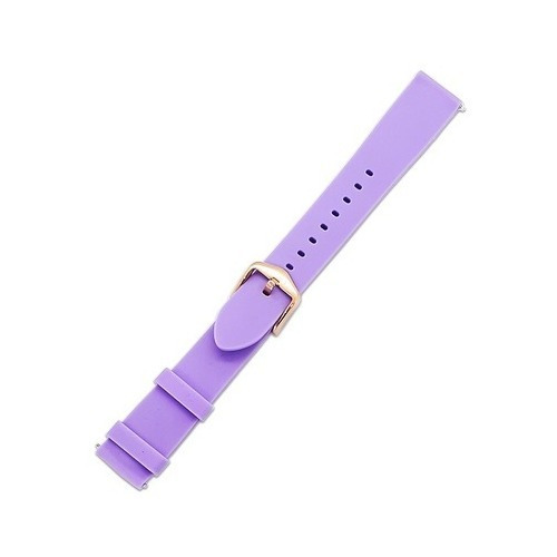 Malla De Reloj Purpura Silicona Perno 18mm Ancho Imilab W11