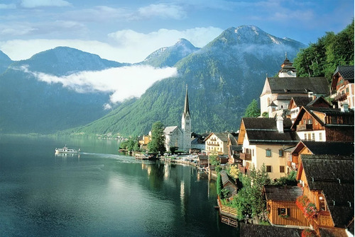 Rompecabeza 1000 Piezas Lago Hallstatt Tomax