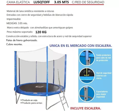 CAMA ELASTICA 3.05MTS