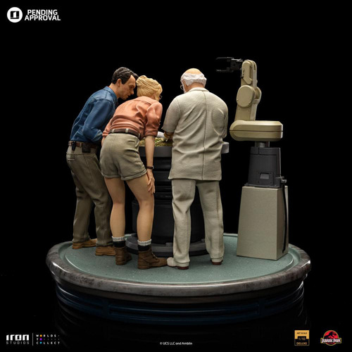 Dino Hatching Deluxe Jurassicpark Artscale 1/10 Iron Studios