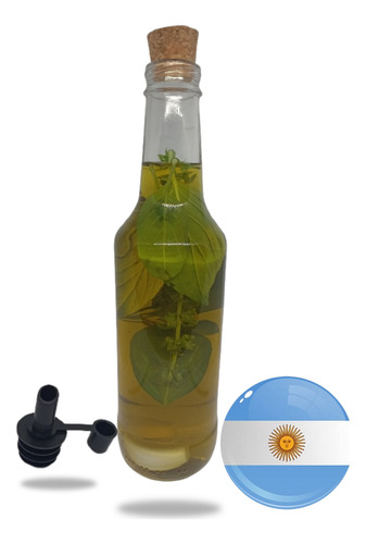 Azeite Argentino Mendonza - Aromatizado Manjericão E Alho