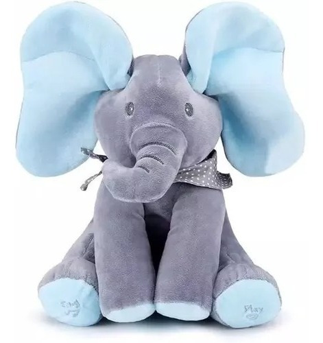 Elefante De Apego Musical Peek A Boo Infantil