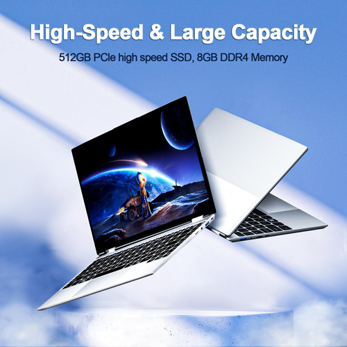Laptop 14 Windows 11, 8gb Ram 512gb Ssd Intel Quad-core
