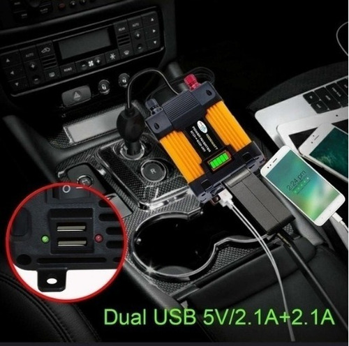 Imagen 5 de 6 de Inversor De 12 Voltios Cd A 220 Ca 4000 Watt