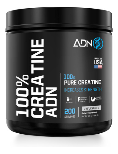 100% Creatina Adn 500gr