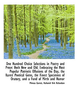 Libro One Hundred Choice Selections In Poetry And Prose: ...