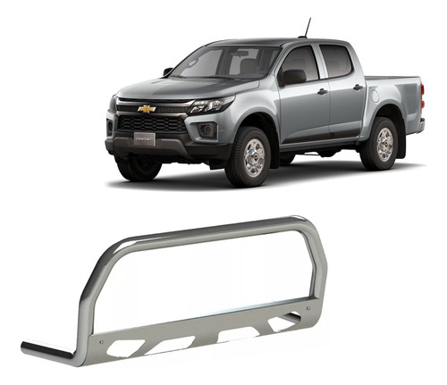 Defensa Cromada Chevrolet S10 2016+