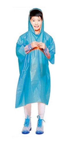 6 Pilotos Lluvia Infantil Impermeable Poncho Pilotin Kaos 11