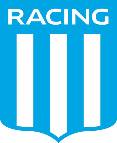 Calco Escudo Racing Club Vinilo Plotter Sticker