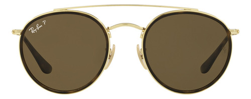 Óculos De Sol Ray Ban Round Double Bridge Polarizado