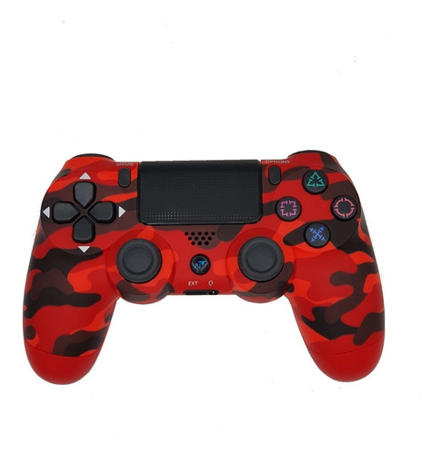 Control Gamepad Ps4 Camuflado Inalámbrico Njoytech