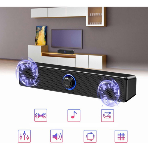 Altavoz De Computadora, Barra De Sonido, Altavoz Para Pc,