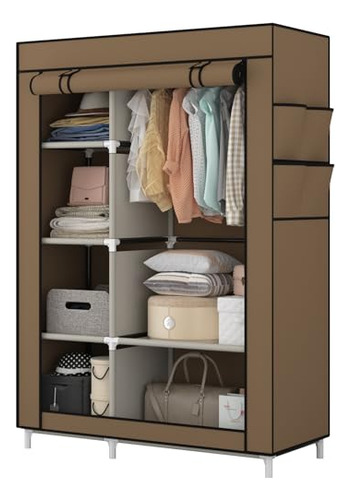 Calmootey Portable Closet Organizers, Almacenamiento De Ropa