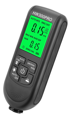 Medidor De Espesor De 0-2000 Um, Pantalla Lcd Digital De Alt