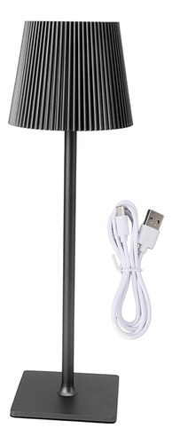 Lámpara Inalámbrica Batería Recargable Usb De Mesa Touch Led