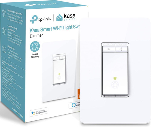 Interruptor De Intensidad Inteligente Kasa Hs220, Unipolar,