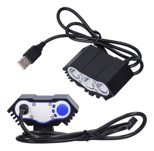Bicicleta De Montaña Delantera De Alta Luminosidad De 3 Led