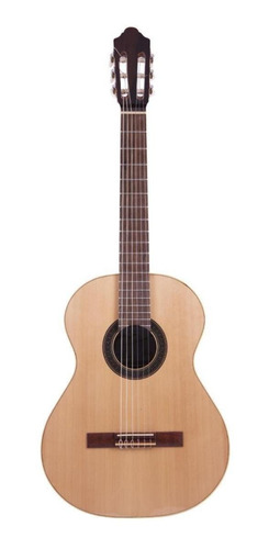 Imagen 1 de 2 de Guitarra criolla clásica Fonseca 50 para diestros natural