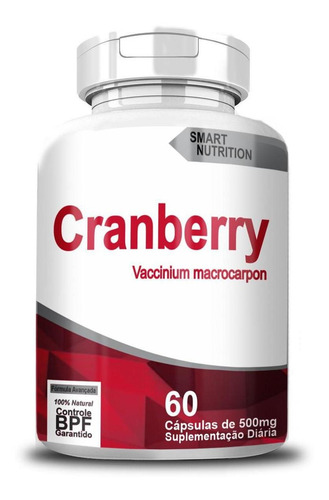 Cranberry 500mg 60 Cápsulas