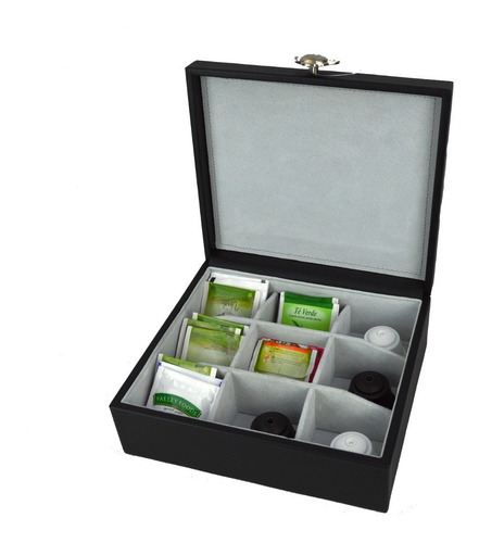 Imagen 3 de 4 de Estuche Para Té #9 En Piel Vacuno Kuerissimo Ac1523