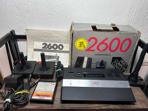 Consola Atari 2600 Jr Con Caja