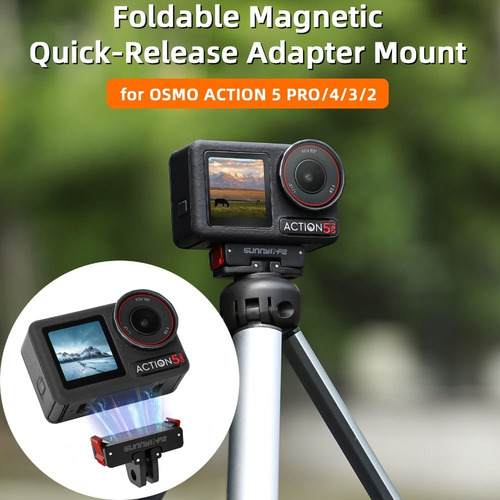 Adaptador Magnético De Montagem Magnética Para Osmo Action 5