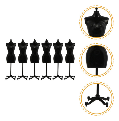 Colgador Para Maniquíes Para Champú Y Acondicionador, 6 Unid