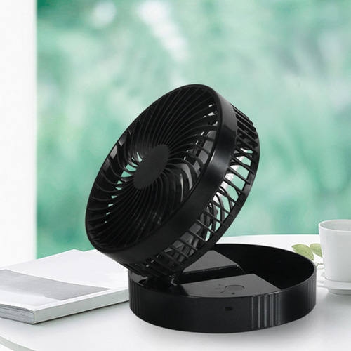 Ventilador De Pie Ventilador ° Ajustable Negro Sin Control