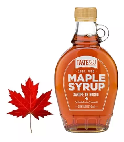 Kit 2 Xarope De Bordo Maple Syrup Canadá Stuttgart 250ml 