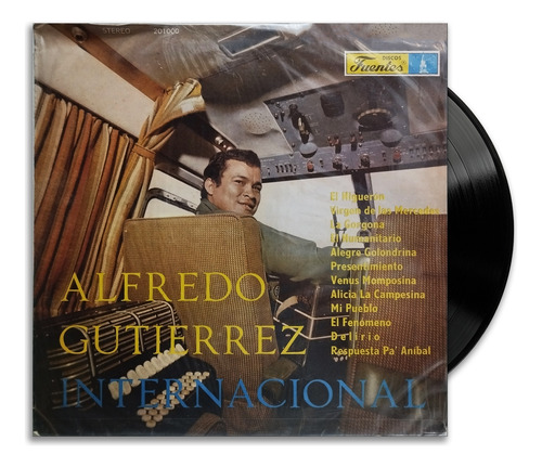 Alfredo Gutierrez - Internacional - Lp Vinilo