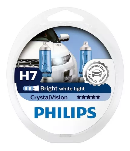 Lampara Halógena Crystal Vision Philips - H7 12v 55 + 2,5w